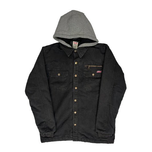 Dickies Overshirt - Medium Black Cotton Blend