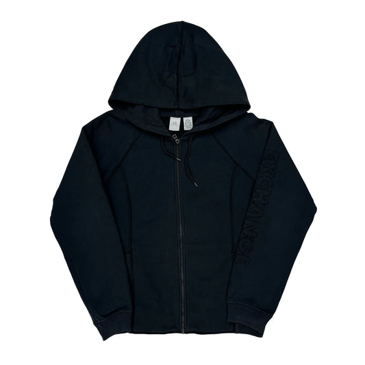 Armani Exchange Hoodie - Medium Black Cotton