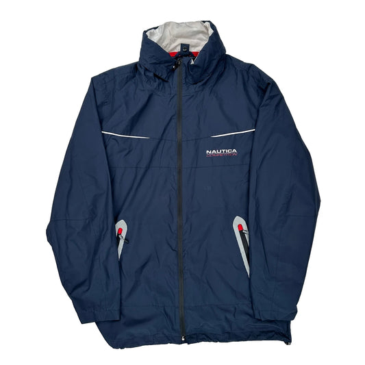 Nautica Windbreaker - Large Navy Polyester