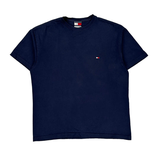 Tommy Hilfiger T-Shirt - Medium Navy Cotton