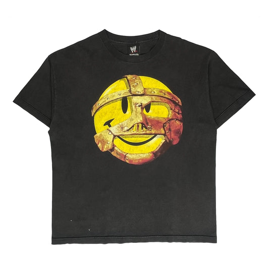 Wwe Mankind "Have A Nice Day" T-Shirt - XL Black Cotton