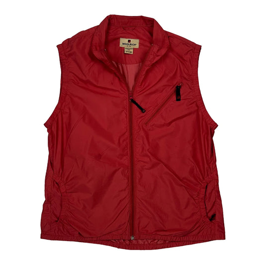 Woolrich Gilet - Medium Red Polyester