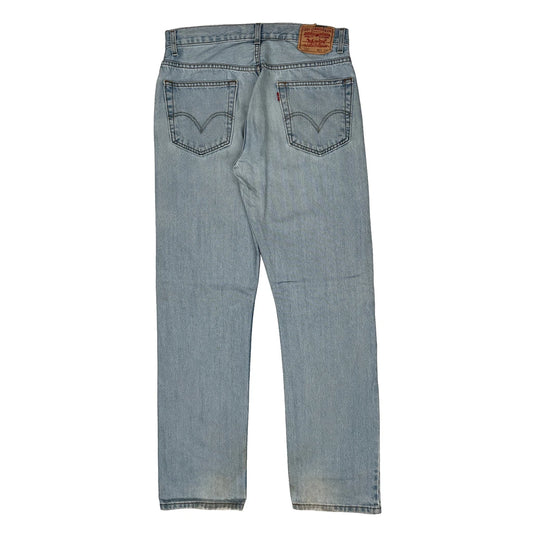 505 Levis Jeans - 34W 34L Light Wash Cotton