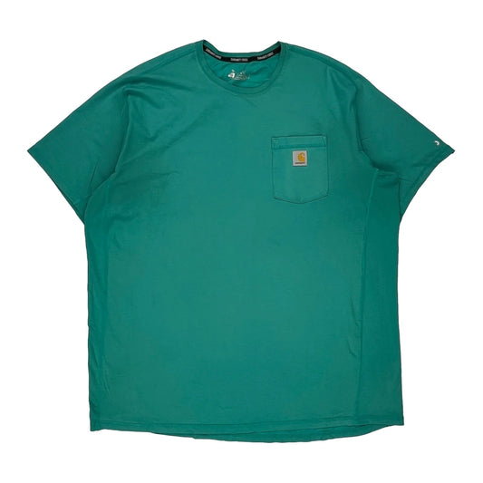 Force Carhartt Tall T-Shirt - 2XL Green Cotton Blend