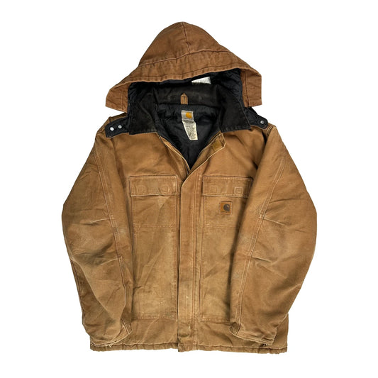 Carhartt Tall Jacket - XL Brown Cotton