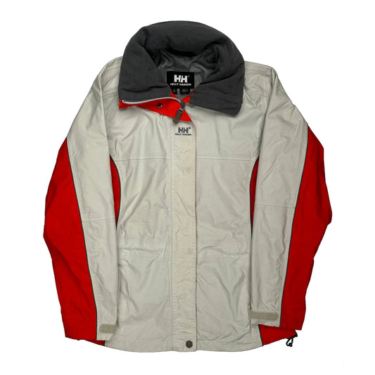 Helly Tech Helly Hansen Waterproof Jacket - Small Red Polyester