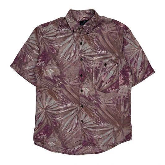 B Renoir Hawaiian Shirt - Medium Multicoloured Cotton