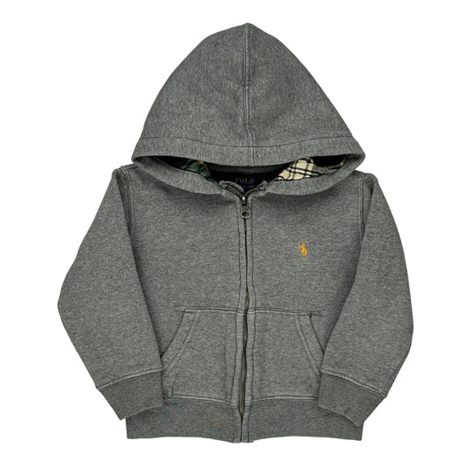 Age 3 Polo By Ralph Lauren Hoodie - XS Grey Cotton