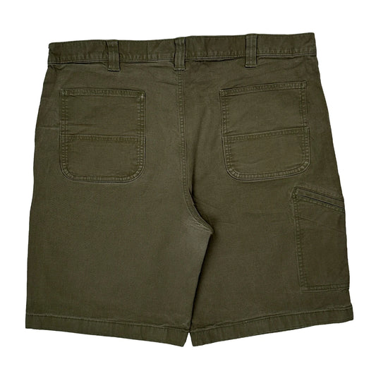 Carhartt Carpenter Shorts - 40W 10L Green Cotton