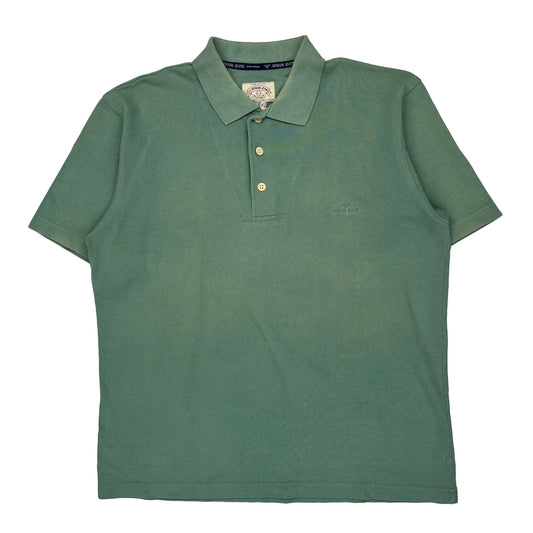 Armani Jeans Polo Shirt - XL Green Cotton