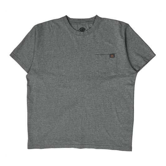 Dickies T-Shirt - XL Grey Cotton Blend