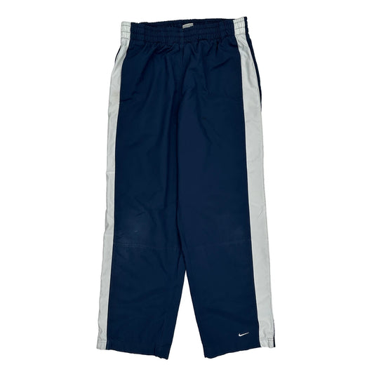Vintage Nike Wide Leg Tracksuit - Medium Blue Polyester