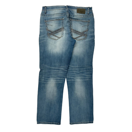 Bke Jeans - 34W 32L Light Wash Denim