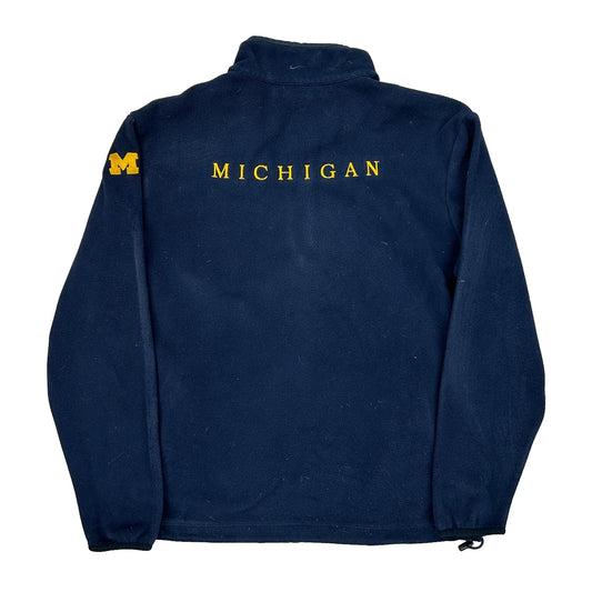Michigan Nike College Fleece - Small  Navy Polyester