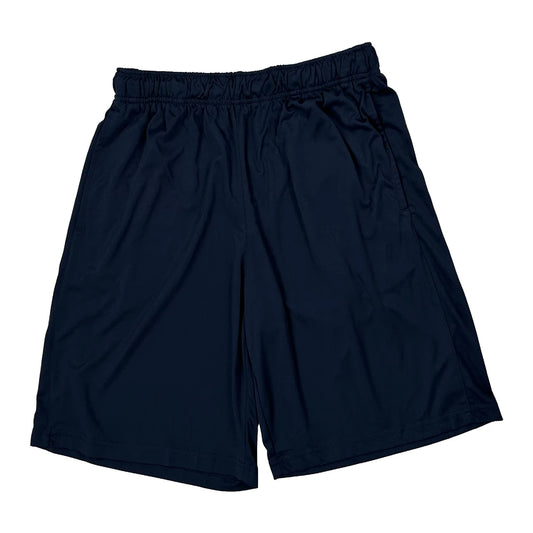 Russell Athletic Sport Shorts - Large Navy Polyester
