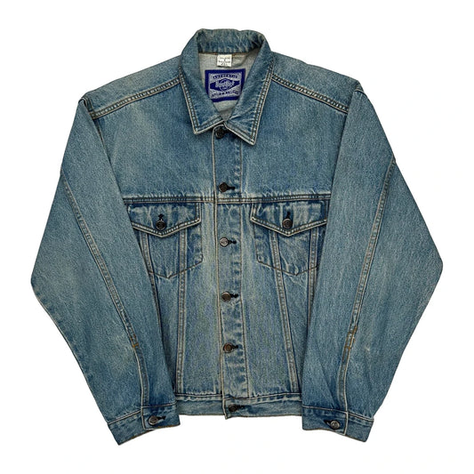 Hard Rock Cafe Denim Jacket - Small Blue Cotton