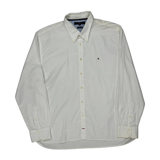 Tommy Hilfiger Shirt - 2XL White Cotton