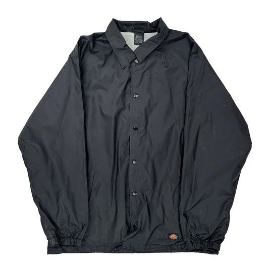 Dickies Windbreaker - Large Black Nylon