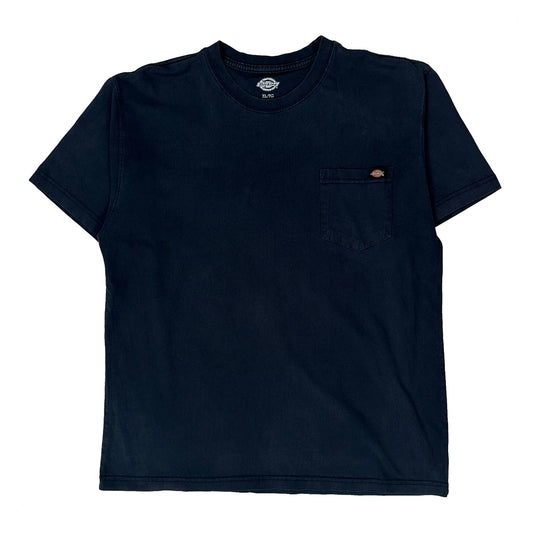 Vintage Dickies T-Shirt - XL Navy Cotton