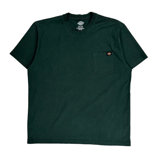 Dickies T-Shirt - XL Green Cotton