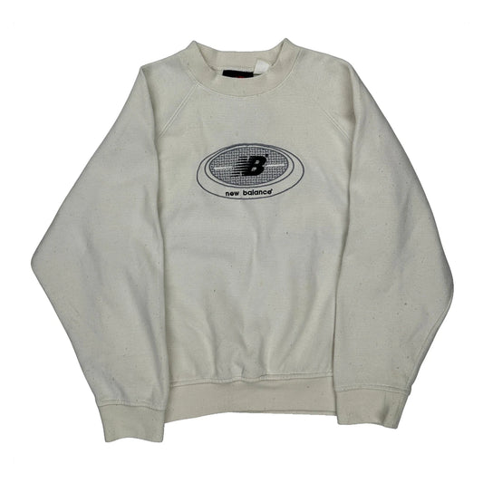 Sample New Balance Sweatshirt - Large Cream Cotton