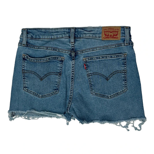 Levis Mini Denim Shorts - 31W UK 10 Blue Denim