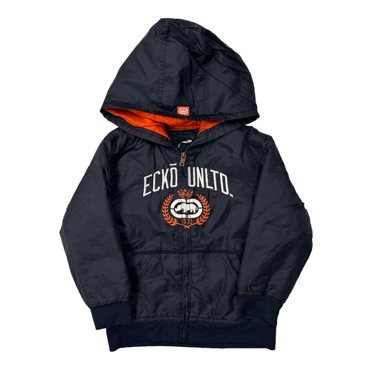 Age 4 Ecko Unltd Jacket - XS Navy Nylon