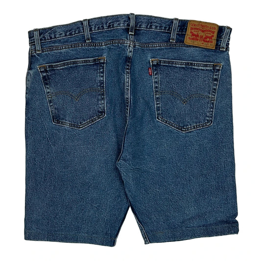 Levis 550 Denim Shorts - 38W 11L Blue Denim