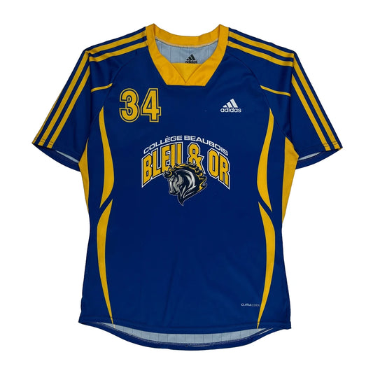 Collège Beaubois Adidas College Jersey - Medium Blue Polyester