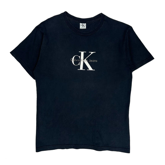 Calvin Klein Jeans T-Shirt - Small Black Cotton