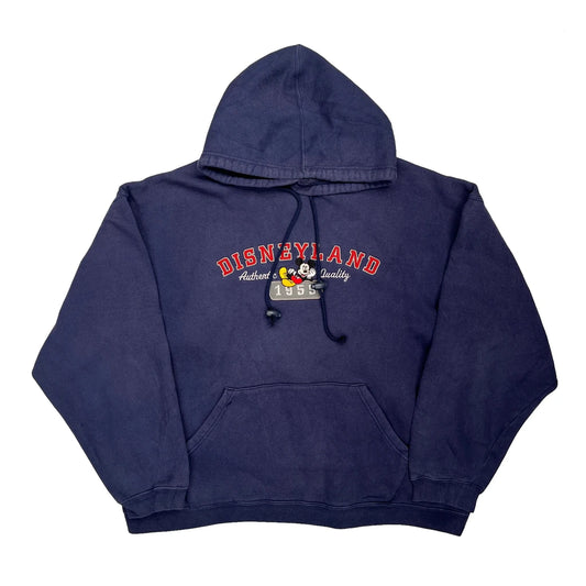Disneyland Disney Graphic Hoodie - Large Blue Cotton