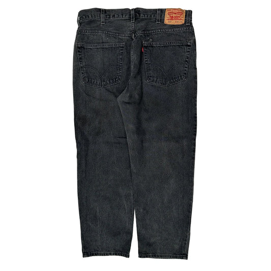 Vintage 550 Levis Jeans - 36W 29L Black Cotton