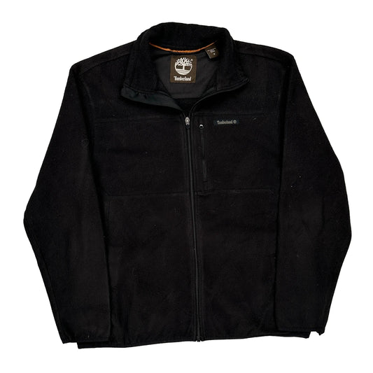Timberland Fleece Jacket - Medium Black Polyester
