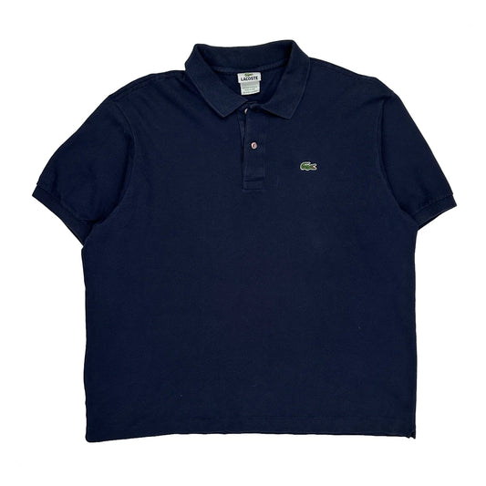 Lacoste Polo Shirt - 2XL Navy Cotton
