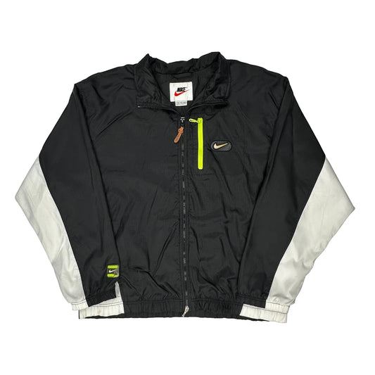Nike Windbreaker - 2XL Black Nylon