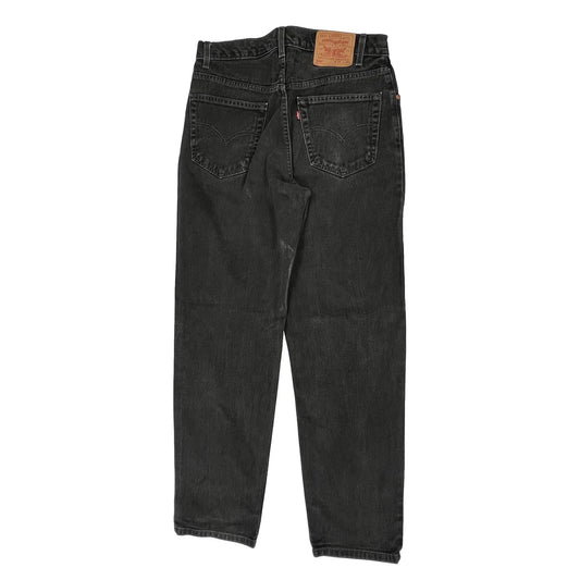 Levis 550 Jeans - 33W 34L Black Cotton