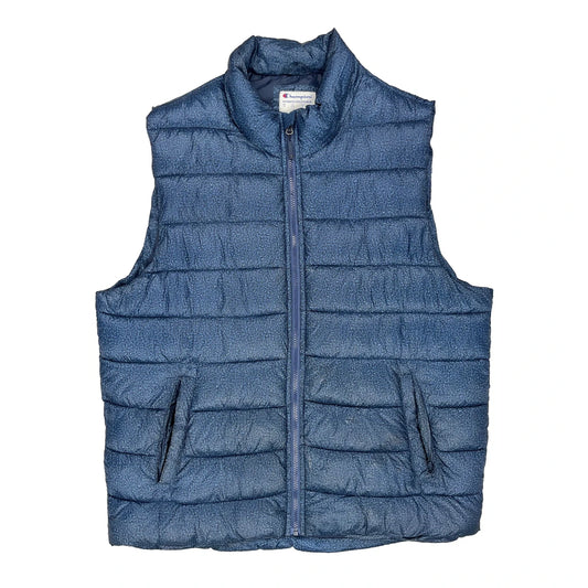 Authentic Athleticwear Champion Gilet - XL Blue Polyester