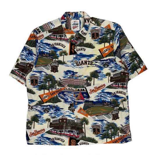 San Francisco Giants Reyn Spooner Mlb Hawaiian Shirt - 2XL Multicoloured Cotton
