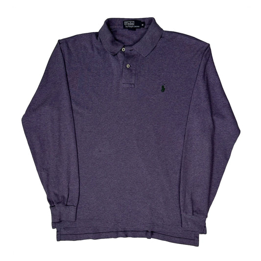 Polo By Ralph Lauren Polo Shirt - Medium Purple Cotton