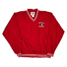  Spencer Rockets Reebok Windbreaker - XL Red Polyester