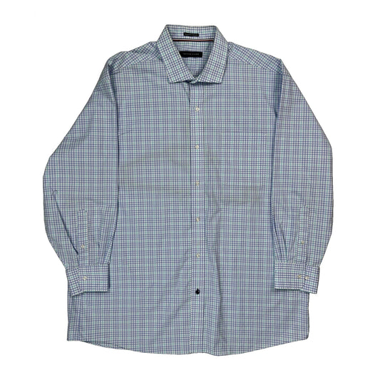 Tommy Hilfiger Checked Shirt - XL Blue Cotton