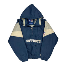  Dallas Cowboys Starter Nfl Windbreaker - Large Blue Nylon