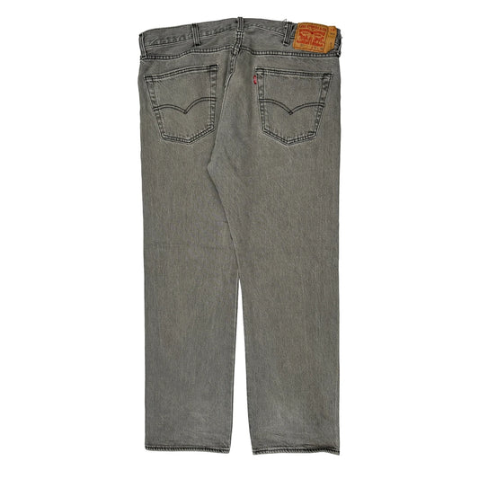501 Levis Jeans - 38W 30L Grey Denim