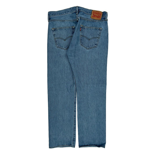 501 Levis Jeans - 33W 29L Blue Cotton