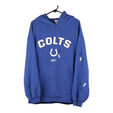  Vintage blue Indianapolis Colts Reebok Hoodie - mens large