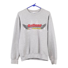  Vintage grey Gildan Sweatshirt - mens small