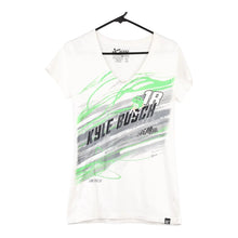  Vintage white Kyle Busch #18 Chase Authentics T-Shirt - womens medium
