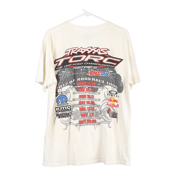 Vintage white Torc 2012 Racing Dirty T-Shirt - mens large