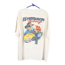  Vintage white Ferguson Racing Hanes T-Shirt - mens x-large