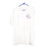 Vintage white Anvil T-Shirt - mens x-large